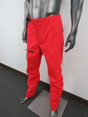 Mens The North Face Summit Chamlang Futurelight Ski Mountaineering 3L Pant Red