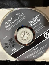 hp application and driver recovery DVD Windows xp series 6390 - 481214-b21