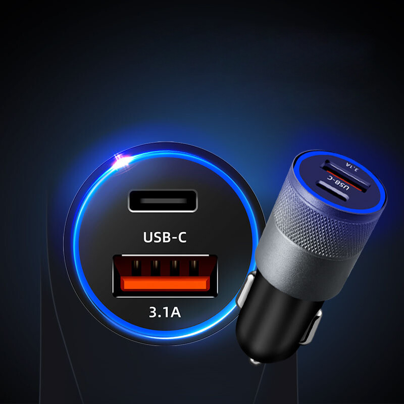 30W Fast Charging USB C Car Charger Adapter For iPhone 16 15 14 13 Pro
