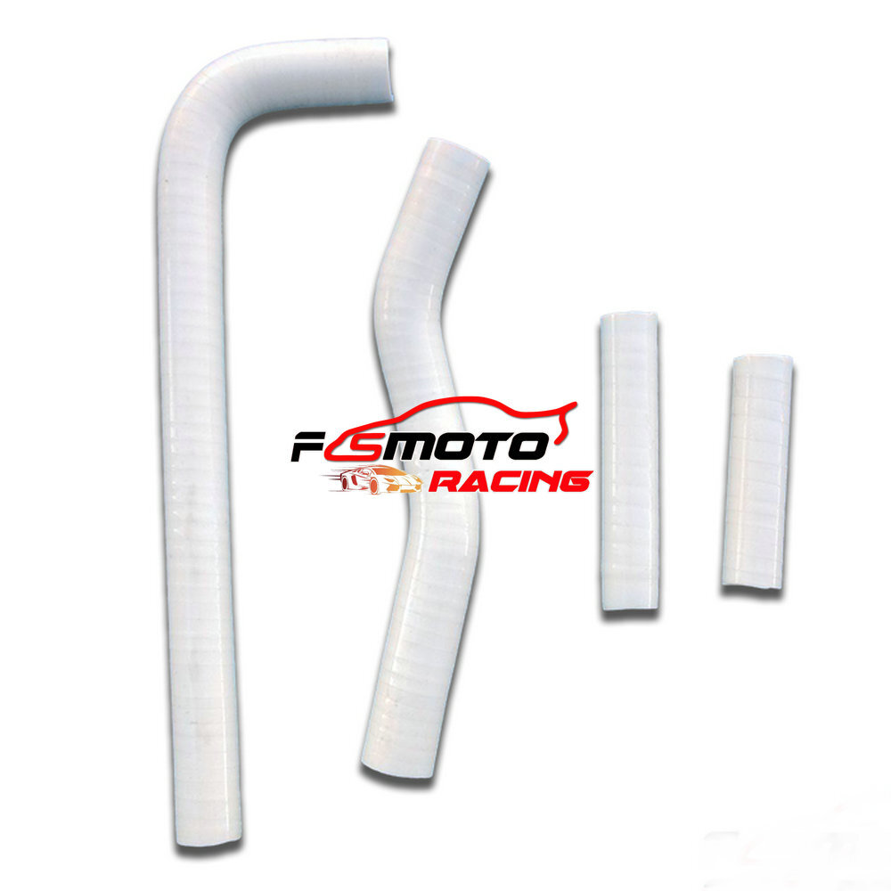 White Silicone Radiator Hose Kit For Yamaha YZ250F (2001-2005) & WR250F (2001-2006)