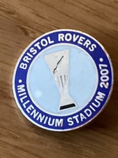 BRISTOL ROVERS FC Football badge - League trophy final 2007 @ millennium stadium