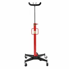 1100LB High Lift Transmission Jack Automotive Foot Pump Ram Repair Stand Tool