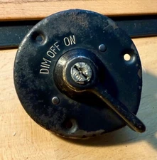 1919 1920 1921 STUDEBAKER KISSEL DODGE BROTHERS IGN LITE SWITCH C.D. CO. LOCK