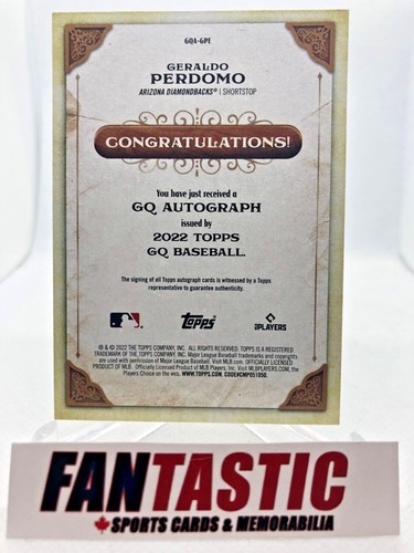 Arizona Diamondbacks Autograph & Relic Card YOU PICK Combined Shipping Auto - Picture 33 of 101