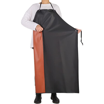 #ad #ad Heavy Duty Vinyl Waterproof Apron Chemical Resistant PVC Apron for Industrial $10.92