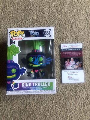 Anthony Ramos Signed Autograph King Trollex Funko Pop 881 Trolls