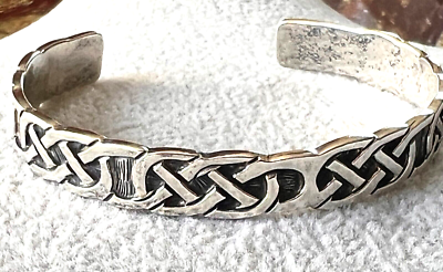 Mexico Vintage Silver Knot Bracelet 925（925 Sterling Silver