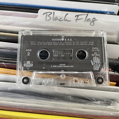 SHOWBIZ & A.G. - Runaway Slave - 1992 Cassette Tape Hip Hop