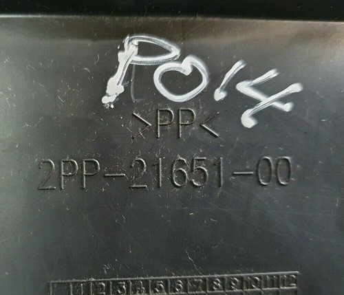 Yamaha MT09 mt-09 Tracer 900 2018 2019 cubierta trasera guardabarros 2PP2165100 - Imagen 4 de 4