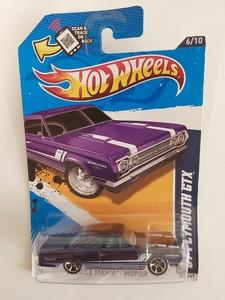 hot wheels 67 plymouth gtx