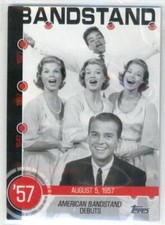 2015 Topps Baseball History #3A American Bandstand Debuts NM-MT ID:17847