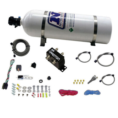 20421-15 Nitrous Express Proton Plus Nitrous System - 15 lb Nitrous Bottle