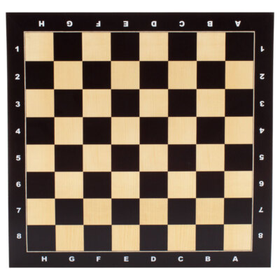 21x21'' Maple Inlaid Wood Chess Board with 57mm Square. Pro Flat Chess Game Board