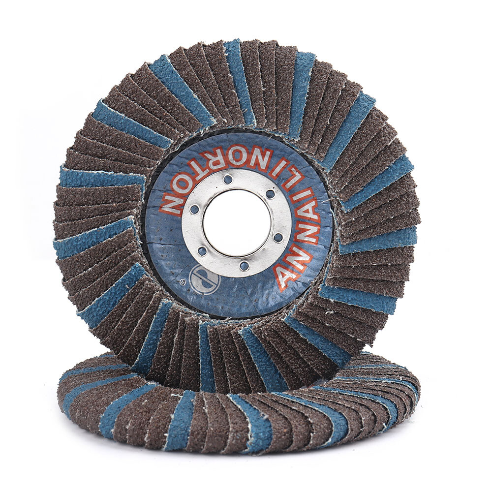 5x7/8" Curved Aluminum Flap Discs Sanding Grinding Angle Grinder Wheels