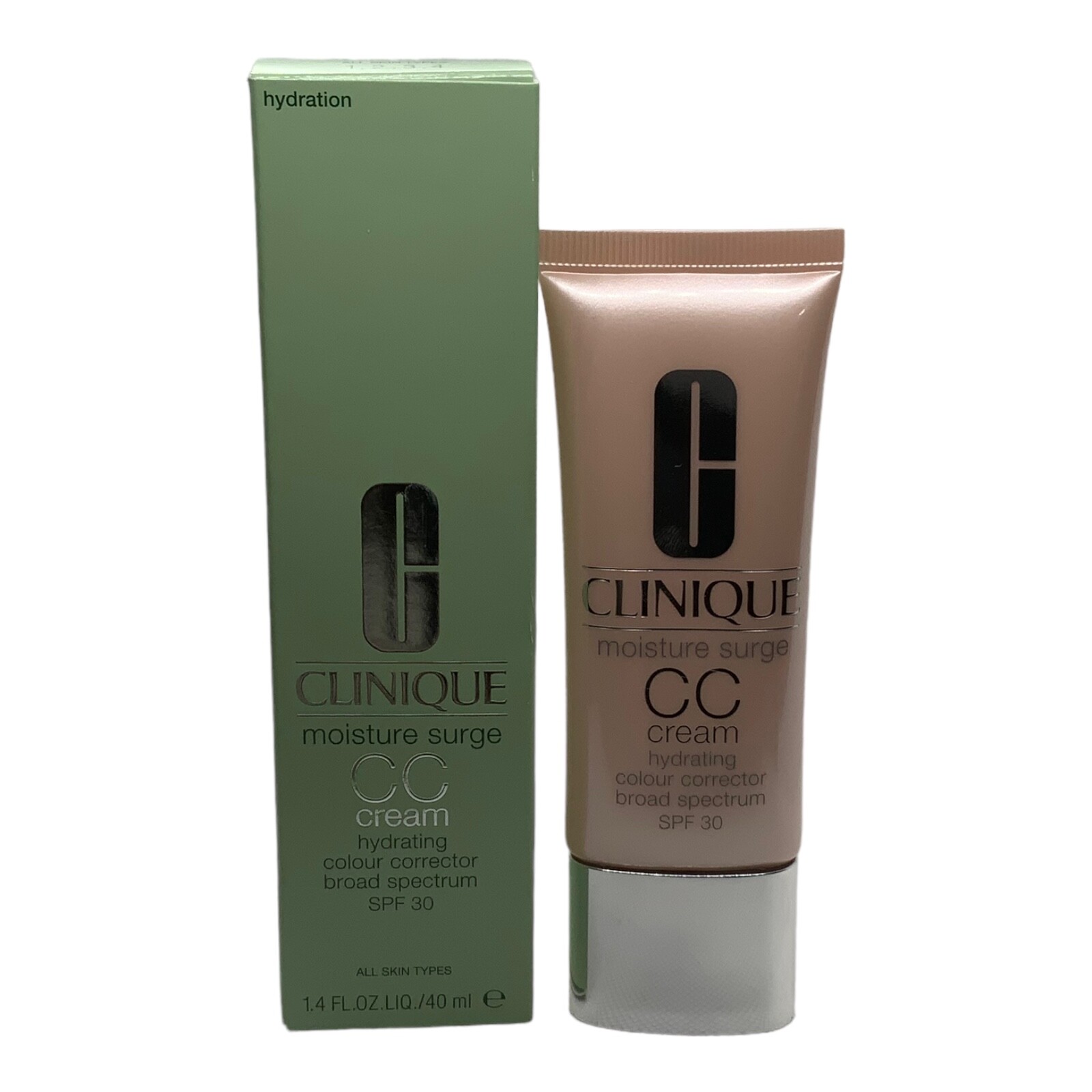 Clinique Moisture Surge CC Cream Hydrating Color Corrector Light Medium 1.4 oz SPF 30-image