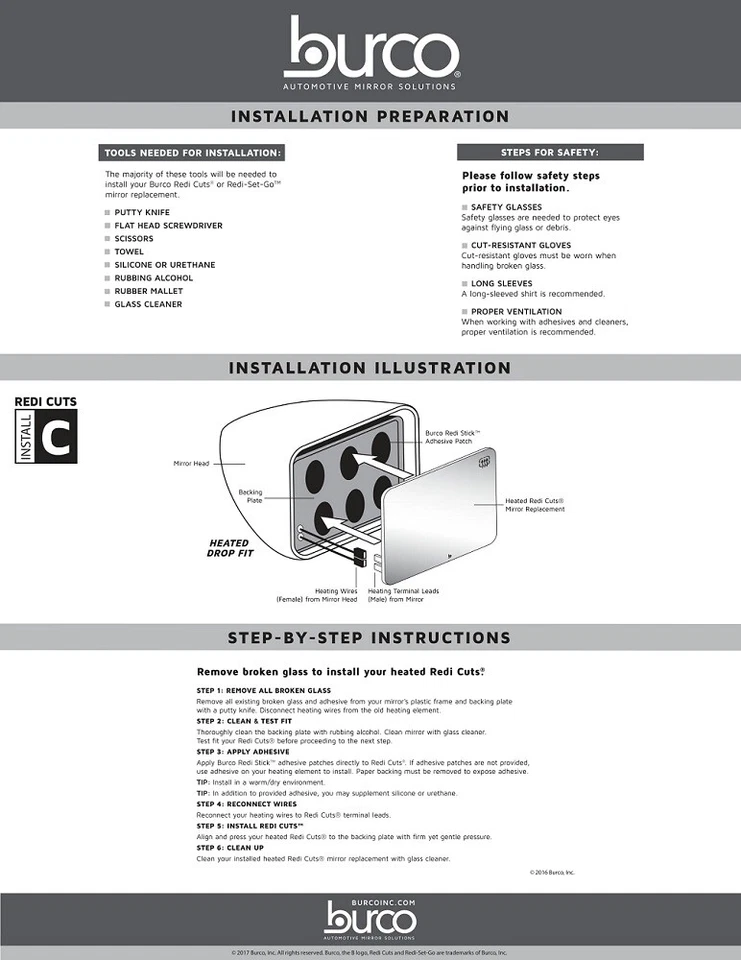 Espejo retrovisor plano izquierdo nuevo para Mercedes GL320 07-08 sin placa de respaldo Foto 4 de 4