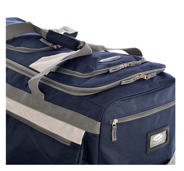 olympia 8 pocket rolling duffel