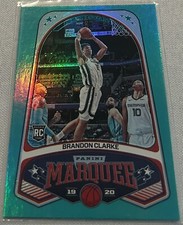 2019-20 Chronicles Marquee Basketball Brandon Clarke Memphis Grizzlies Teal RC