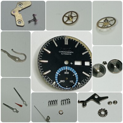 Boîtier De Montre Seiko 6139B – Pièce Détachée D'occasion, Pour Chronographe Seiko, Acier Inoxydable