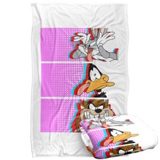 Looney Tunes Tiles Silky Touch Super Soft Throw Blanket