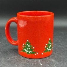 Waechtersbach CHRISTMAS TREE Mugs Small Trees 3 7/8
