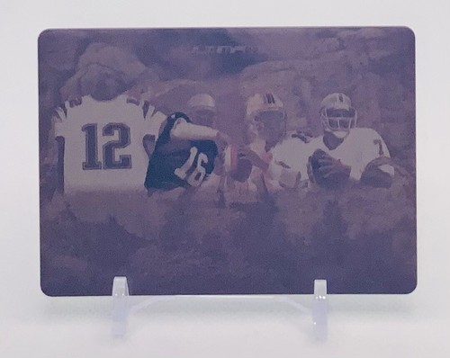 2021 LEAF ULTIMATE MAGENTA PRINTING PLATE 1/1 BRADY MONTANA MARINO ELWAY MR-04