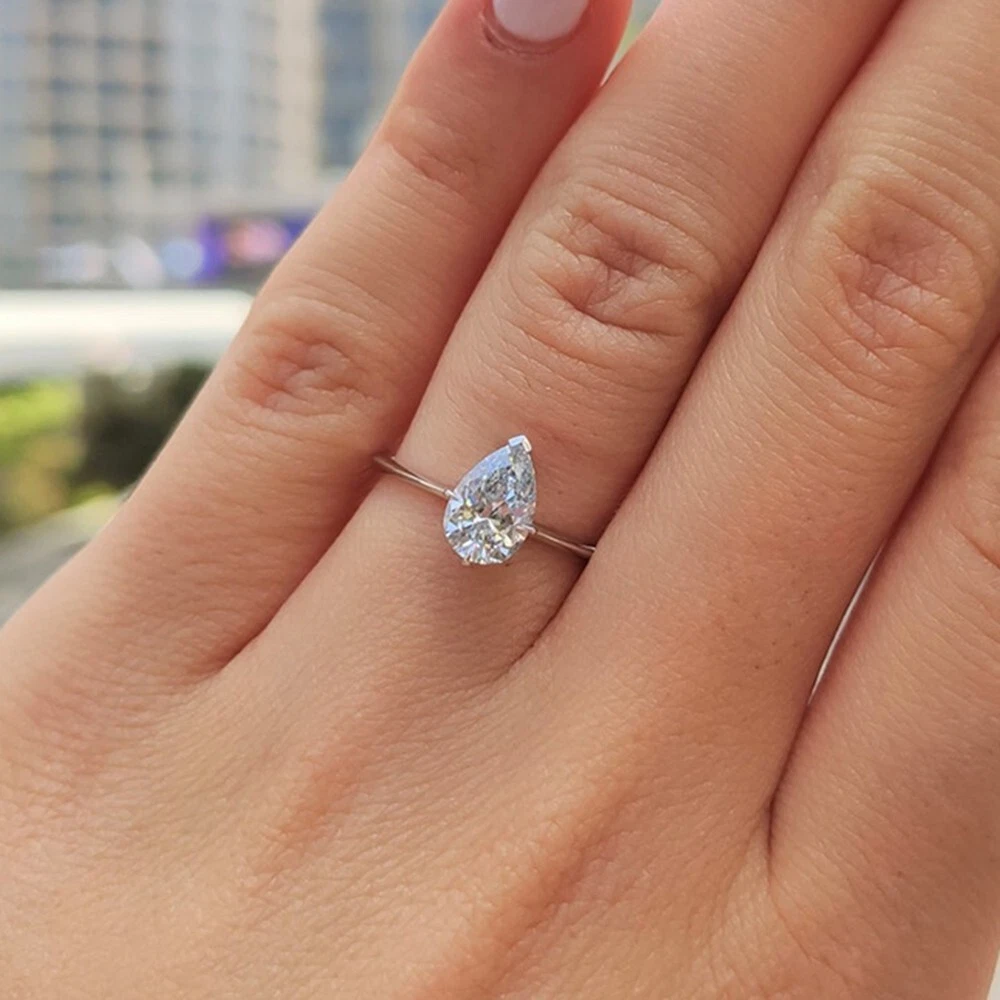 Platinum diamond wedding hotsell rings for her