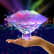 Floating Underwater Light RGB Submersible LED Disco Party Baby Bath Toys Light