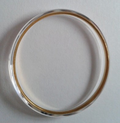 Orologio da parete in cristallo acrilico Basic BIG Diametro 50 cm