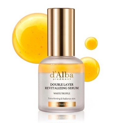 Gesichtsserum d'Alba White Truffle Double Layer Revitalizing Serum Vegan