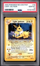 2002 POKEMON NEO DESTINY #48 LIGHT JOLTEON PSA 10