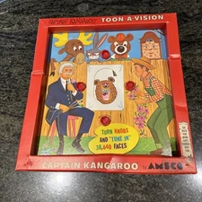 Captain Kangaroo Toon - A - Vision Rare 1967 By Amsco Toys