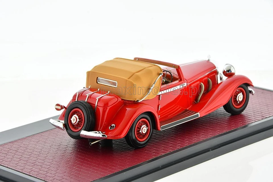 MERCEDES Benz 500K 3-Position DHC Corsica 1935 1/43 MATRIX MX41302-151 - Image 3 of 4