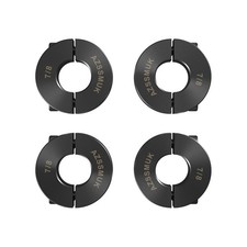 7/8" Bore Double Split Shaft Collar Carbon Steel with Black Oxide Coating Set...