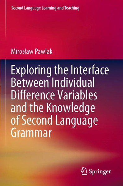 Miros¿Aw Pawlak | Exploring The Interface Between Individual Difference...-image