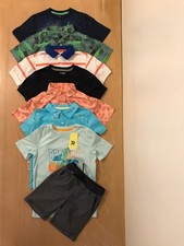 Cat Jack, Wonder Nation, Others Boys Clothing Lot of 8 1 New Size 6-7