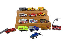 Vintage Lot of 15 Matchbox Hot Wheels RESCUE VEHICLES 70's 80's 90's