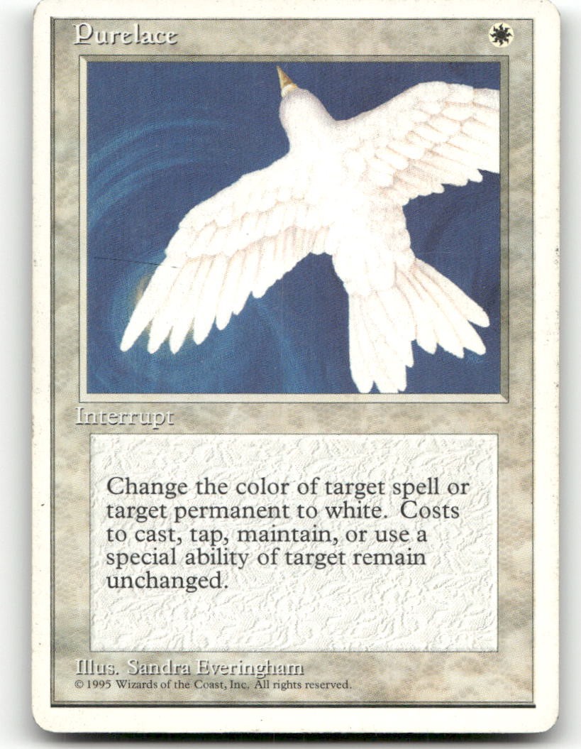 Purelace (HP) Fourth Edition 4ED Magic MTG