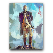 Russell Crowe #2 Art Card Limited 10/50 Edward Vela Signed (Movies Actor)