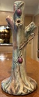 Antique Weller Pottery Woodcraft Apple Tree Bud Vase 1920’s