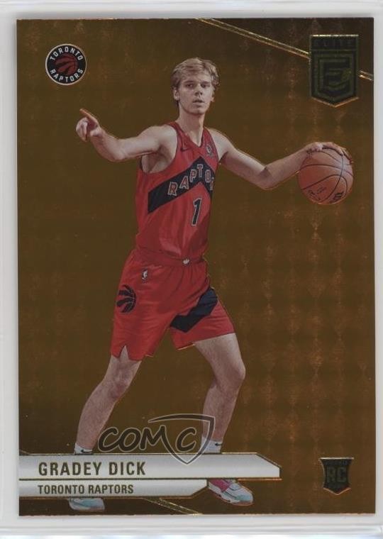 2023-24 Donruss Elite Rookies Orange Gradey Dick #202 Rookie RC fm0