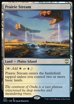 Magic/MTG Prairie Stream NCC-421 Rare Englisch NM
