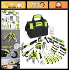 220-Piece Home Tool Set with Wide Mouth Storage Bag - Complete Household Repair