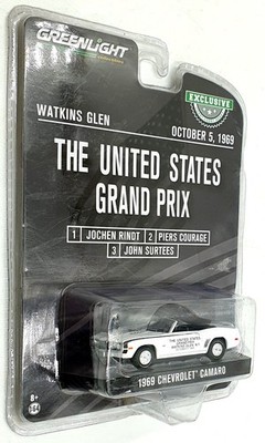 Greenlight 1/64 Scale 30274 - 1969 Chevrolet Camaro US Grand Prix - Watkins