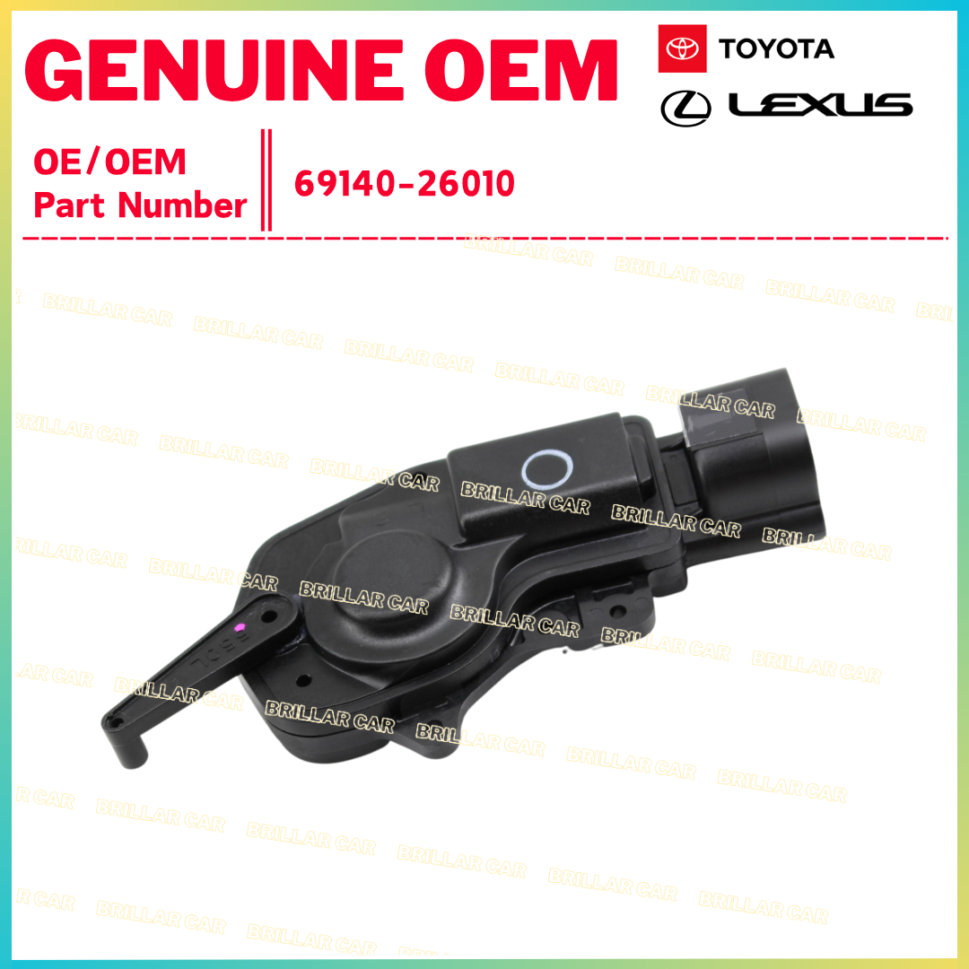 TOYOTA HIACE REGIUSACE Actuator Rear Door Lock LH Genuine JDM 69140-26010
