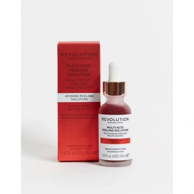 Revolution Multi Acid Intense Peeling Solution 1.01 fl oz Fragrance Free Vegan