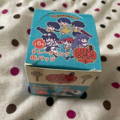 Ranma 1/2 Can Do Trading Badge Set Of 12 Bandai Japan Limited