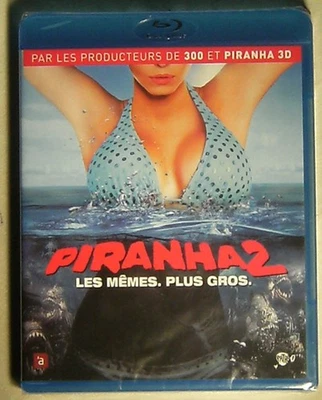 RARE !!! BLU-RAY PIRANHA 2 [ Réédition Française Non Défectueuse ] NEUF - Photo 1/4