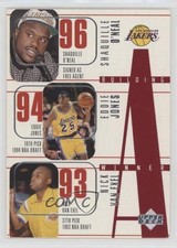 1996 Upper Deck Building a Winner Shaquille O'Neal Eddie Jones Kobe Bryant 19uj