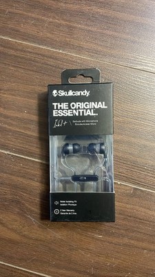 Skullcandy Ink'd+ Wired Earphones Mic 3.5mm Black Noise Isolating